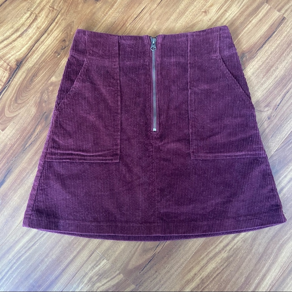 SOLD Whimsy and Row Jenna corduroy skirt